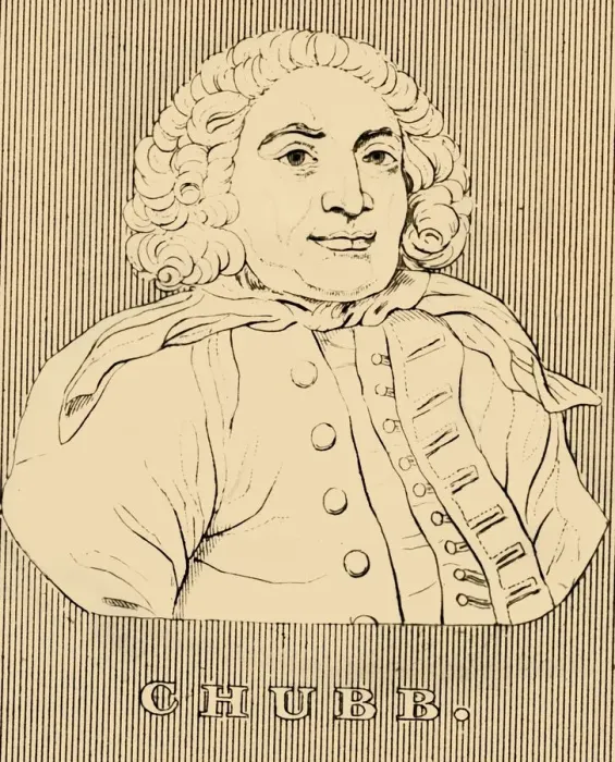 Framed Print : Chubb, (1679-1747), 1830. Creator: Unknown Framed Print : Chubb, (1679-1747), 1830. Creator: Unknown