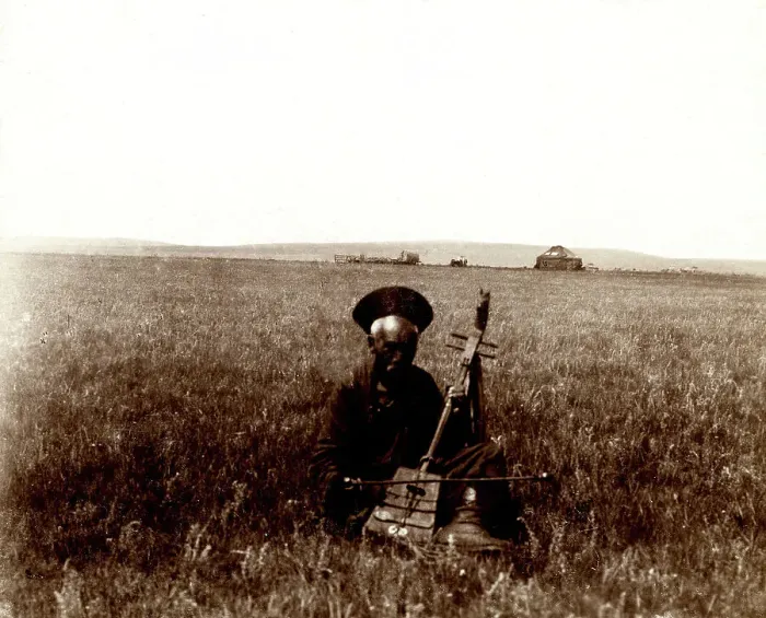 Framed Print : Chukchi, Violinist, 1899. Creator: Unknown Framed Print : Chukchi, Violinist, 1899. Creator: Unknown
