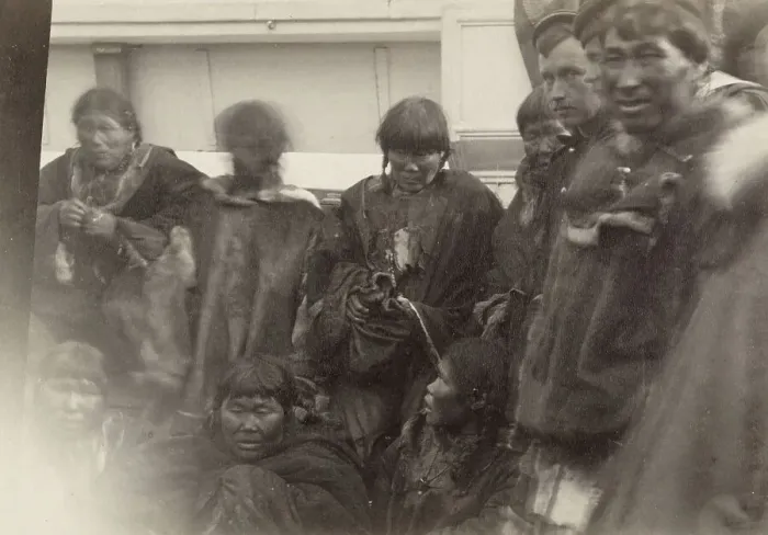 Framed Print : Chukchi Women Elders, 1889. Creator: Unknown Framed Print : Chukchi Women Elders, 1889. Creator: Unknown