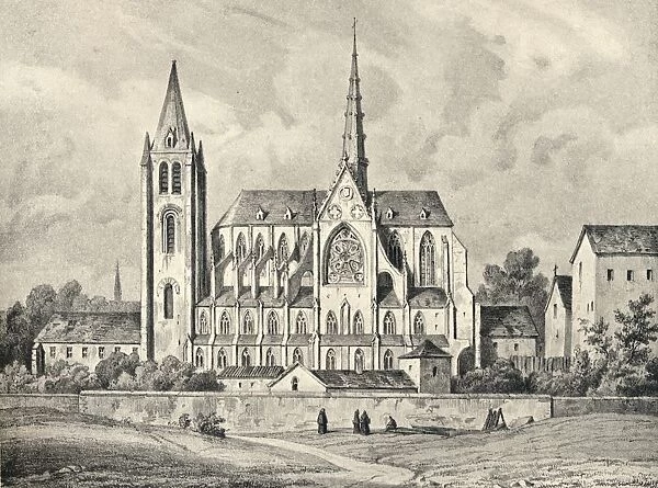 The Church and Part of the Abbey of St Victor, 1915