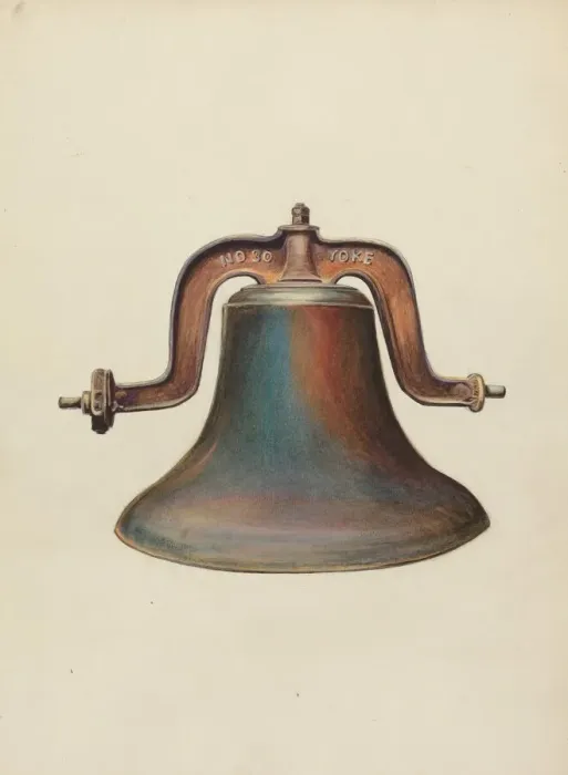Framed Print : Church Bell, 1935 / 1942. Creator: Unknown Framed Print : Church Bell, 1935 / 1942. Creator: Unknown