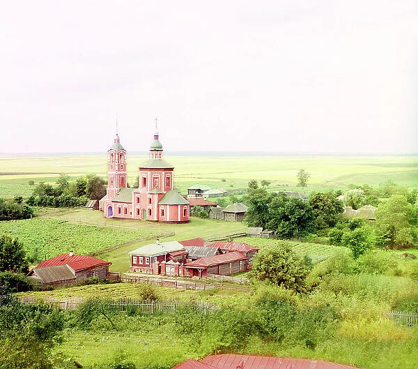 Church of Boris and Gleb, Suzdal, 1912. Creator: Sergey Mikhaylovich Prokudin-Gorsky