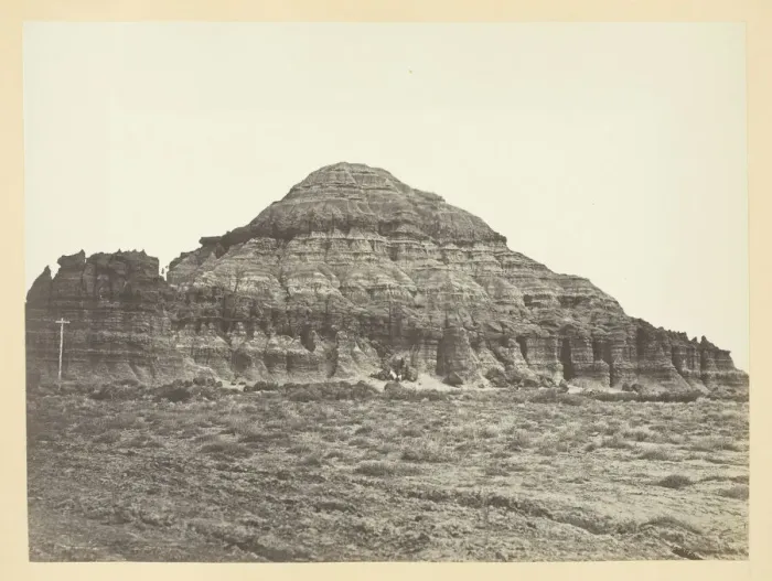 Framed Print : Church Buttes, Near Fort Bridger, Wyoming Territory, 1868 / 69 Framed Print : Church Buttes, Near Fort Bridger, Wyoming Territory, 1868 / 69