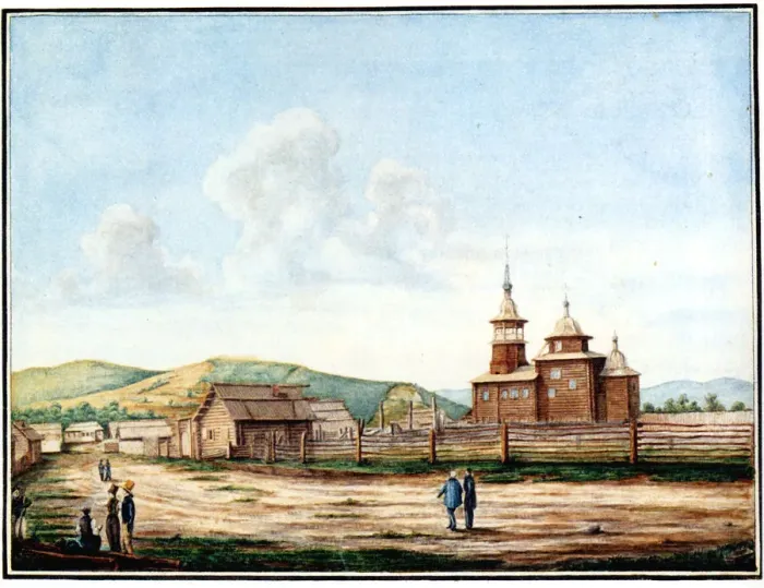 Framed Print : Church in Chita, 1829-1839. Artist: Bestuzhev, Nikolai Alexandrovich (1791-1855) Framed Print : Church in Chita, 1829-1839. Artist: Bestuzhev, Nikolai Alexandrovich (1791-1855)