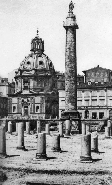 Framed Print : The Church of the Most Holy Name of Mary at the Trajan Forum, Rome, Italy, c1930s Framed Print : The Church of the Most Holy Name of Mary at the Trajan Forum, Rome, Italy, c1930s