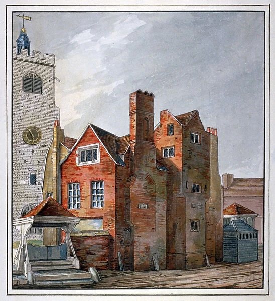 Church House, Hackney, London, c1798
