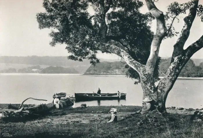 Framed Print : Church Island, Lough Gill, Sligo, c1908. Artist: Robert John Welch Framed Print : Church Island, Lough Gill, Sligo, c1908. Artist: Robert John Welch