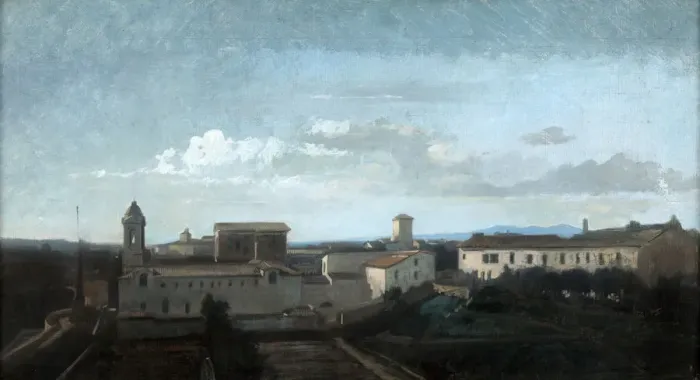 Framed Print : The Church of La Trinite des Monts, Rome, 19th century. Artist: Antoine Auguste Ernest Hebert Framed Print : The Church of La Trinite des Monts, Rome, 19th century. Artist: Antoine Auguste Ernest Hebert