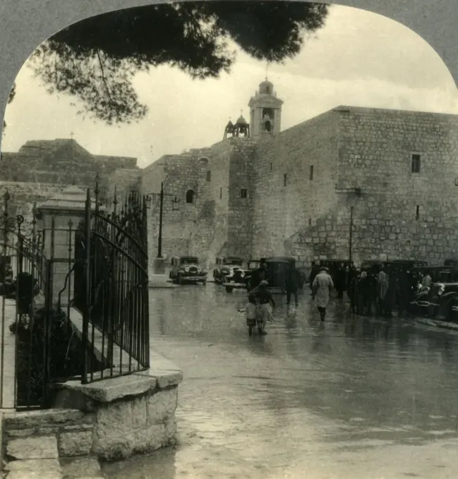 Framed Print : The Church of the Nativity, Built Where Jesus was Born, Bethlehem, Palestine, c1930s Framed Print : The Church of the Nativity, Built Where Jesus was Born, Bethlehem, Palestine, c1930s