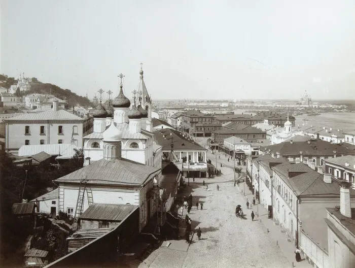 Framed Print : The Church of the Nativity of John the Precursor, Nizhny Novgorod, Russia, 1896. Artist: Maxim Dmitriev Framed Print : The Church of the Nativity of John the Precursor, Nizhny Novgorod, Russia, 1896. Artist: Maxim Dmitriev