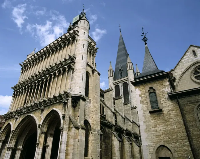 Framed Print : Church of Notre Dame, Dijon, Burgundy, France
