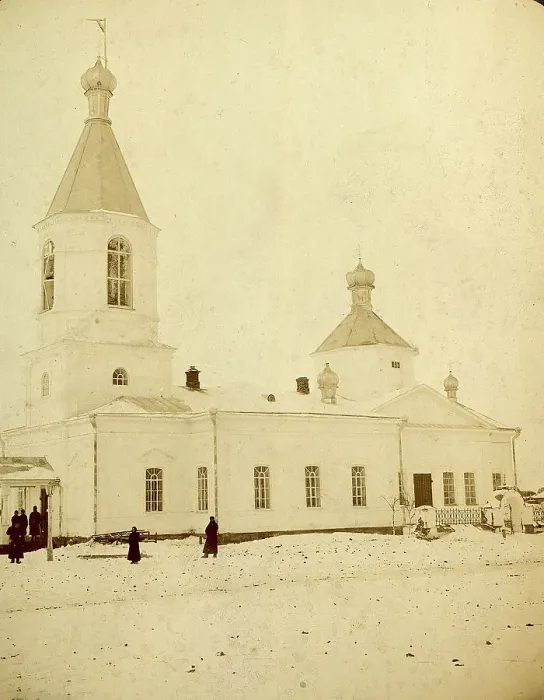 Framed Print : Church of the Novosibirskaya Village, 1909. Creator: Nikolai Georgievich Katanaev Framed Print : Church of the Novosibirskaya Village, 1909. Creator: Nikolai Georgievich Katanaev