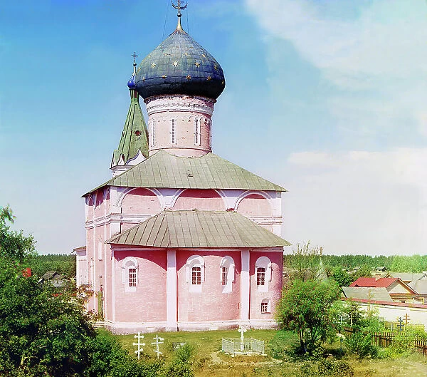 Church in Orsha Monastery - Orsha Ascension Monastery, twenty-two versts from Tver, 1910. Creator: Sergey Mikhaylovich Prokudin-Gorsky