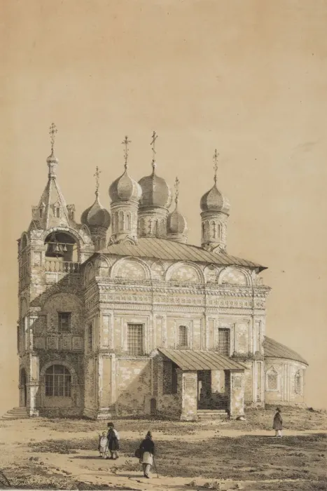 Framed Print : The Church of Presentation of Mary (Vvedenskaya Church) of the Novinsky monastery in Moscow Framed Print : The Church of Presentation of Mary (Vvedenskaya Church) of the Novinsky monastery in Moscow