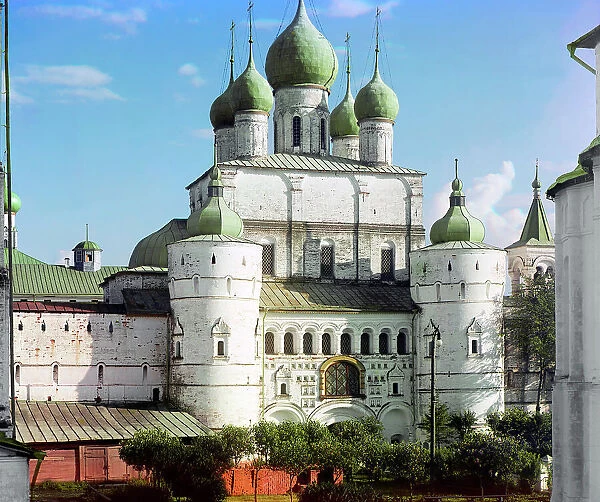 Church of the Resurrection of Christ, in the Kremlin, Rostov Velikii, 1911. Creator: Sergey Mikhaylovich Prokudin-Gorsky