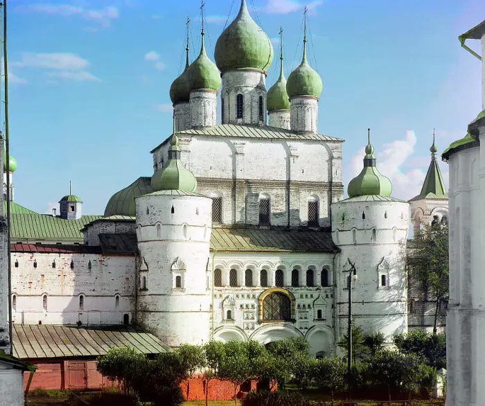 Framed Print : Church of the Resurrection of Christ, in the Kremlin, Rostov Velikii, 1911. Creator: Sergey Mikhaylovich Prokudin-Gorsky Framed Print : Church of the Resurrection of Christ, in the Kremlin, Rostov Velikii, 1911. Creator: Sergey Mikhaylovich Prokudin-Gorsky