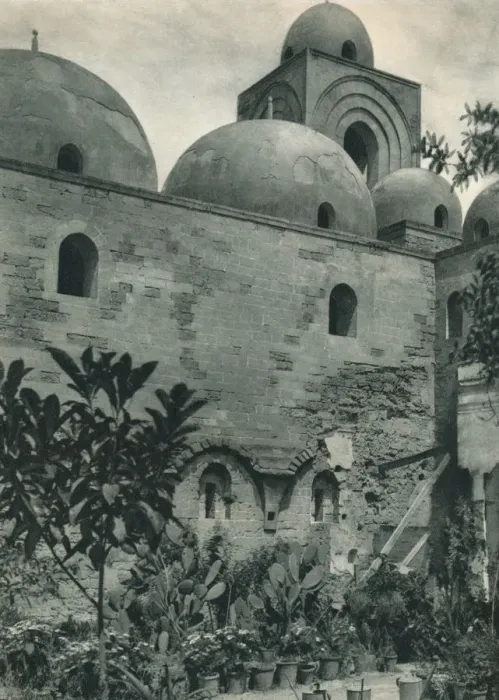 Framed Print : Church of San Giovanni degli Eremiti, Palermo, Sicily, Italy, 1927. Artist: Eugen Poppel Framed Print : Church of San Giovanni degli Eremiti, Palermo, Sicily, Italy, 1927. Artist: Eugen Poppel