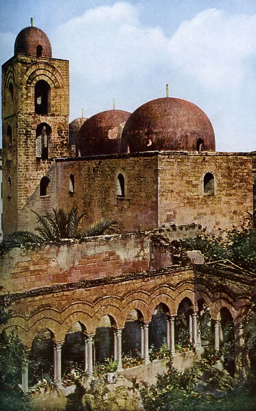 Church of San Giovanni degli Eremiti, Palermo, Sicily, Italy, c1923
