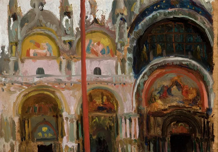 Framed Print : Church of San Marco in Venice, 1904. Creator: Jan Stanislawski Framed Print : Church of San Marco in Venice, 1904. Creator: Jan Stanislawski