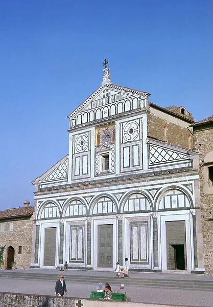 The church of San Miniato al Monte, 12th century
