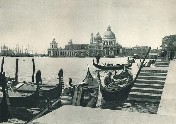 Church of Santa Maria della Salute and the Dogana, Venice, Italy, 1927. Artist: Eugen Poppel