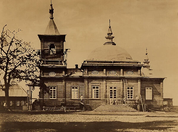 A Church in the Settlement of Rykovsk, 1880-1899. Creator: Innokenty Ignatievich Pavlovsky