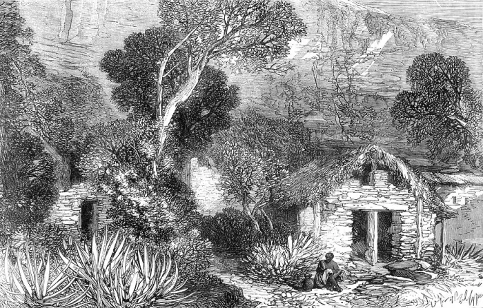 Framed Print : Church and shrine of St. Romanus, Barra-Kat, near Senafe, 1868. Creator: Unknown Framed Print : Church and shrine of St. Romanus, Barra-Kat, near Senafe, 1868. Creator: Unknown