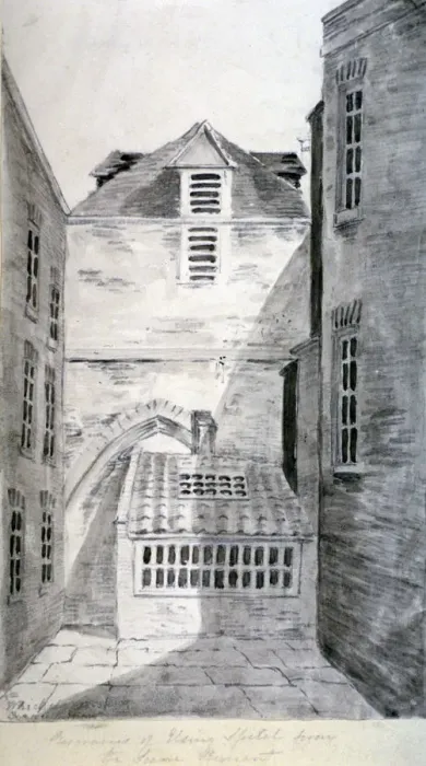 Framed Print : Church of St Alfege, London Wall, London, 1805 Framed Print : Church of St Alfege, London Wall, London, 1805