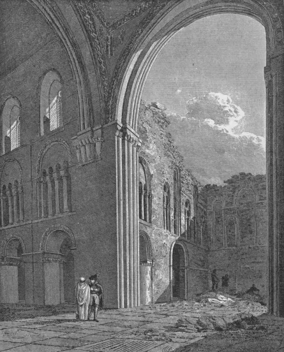 Framed Print : Church of St Bartholomew the Great in West Smithfield, City of London, 1822 (1906) Framed Print : Church of St Bartholomew the Great in West Smithfield, City of London, 1822 (1906)