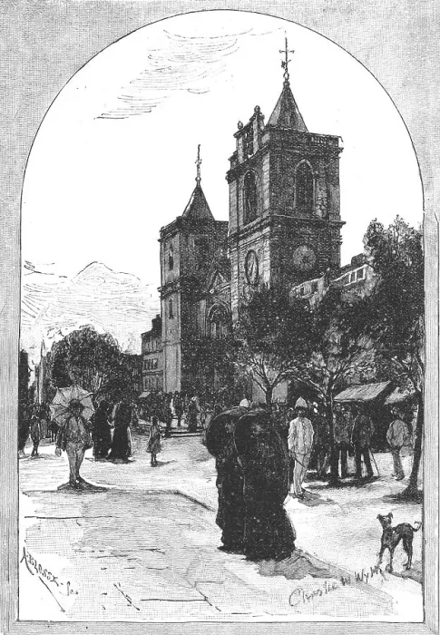 Framed Print : The Church of St John, Strada Reale, Malta, 1891. Creator: Unknown Framed Print : The Church of St John, Strada Reale, Malta, 1891. Creator: Unknown