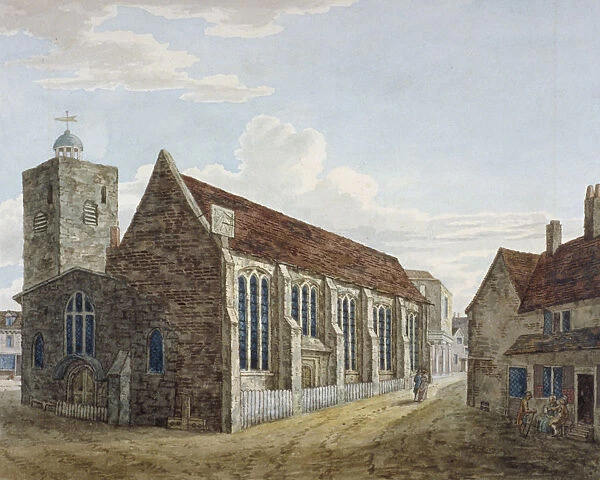 Church of St Margaret, Uxbridge, Middlesex, c1800