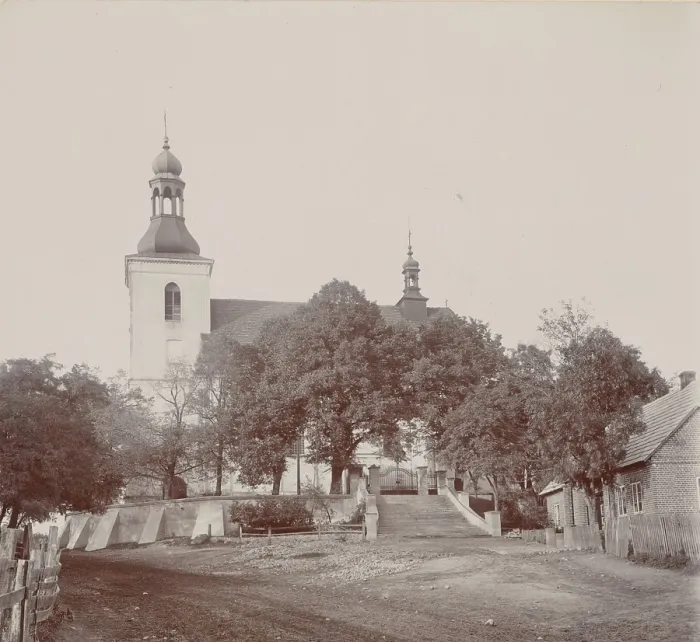 Framed Print : Church of St Martin and St Stanislaus the Bishop... Goszczanow, between 1910-1914. Creator: Unknown Framed Print : Church of St Martin and St Stanislaus the Bishop... Goszczanow, between 1910-1914. Creator: Unknown