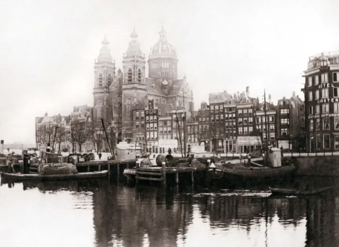 Framed Print : Church of St Nicholas inside the Walls, Amsterdam, 1898. Artist: James Batkin Framed Print : Church of St Nicholas inside the Walls, Amsterdam, 1898. Artist: James Batkin