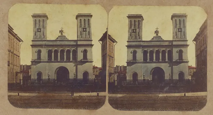 Framed Print : Church of St. Peter, Moscow. 1860s. Creator: New York Stereoscopic Company Framed Print : Church of St. Peter, Moscow. 1860s. Creator: New York Stereoscopic Company