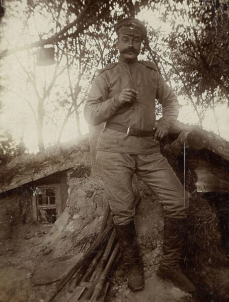 Churinov Georgy - Krasnoyarsk resident, participant in the First World War, 1916. Creator: Unknown