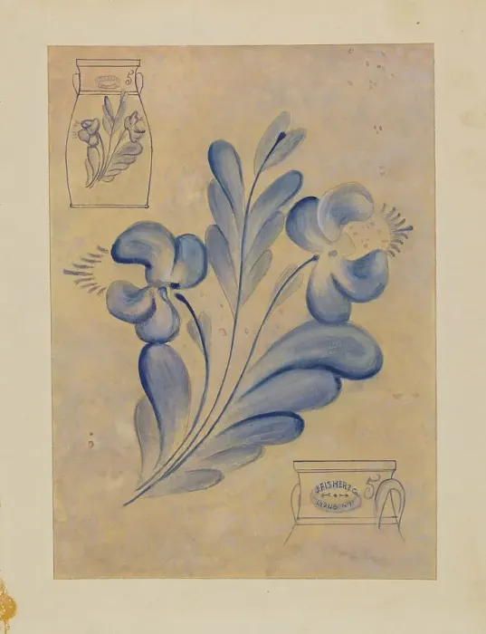Framed Print : Churn, 1937. Creator: Eugene Barrell Framed Print : Churn, 1937. Creator: Eugene Barrell