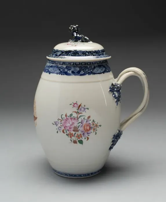 Framed Print : Cider Jug with Lid, c. 1800. Creator: Unknown Framed Print : Cider Jug with Lid, c. 1800. Creator: Unknown