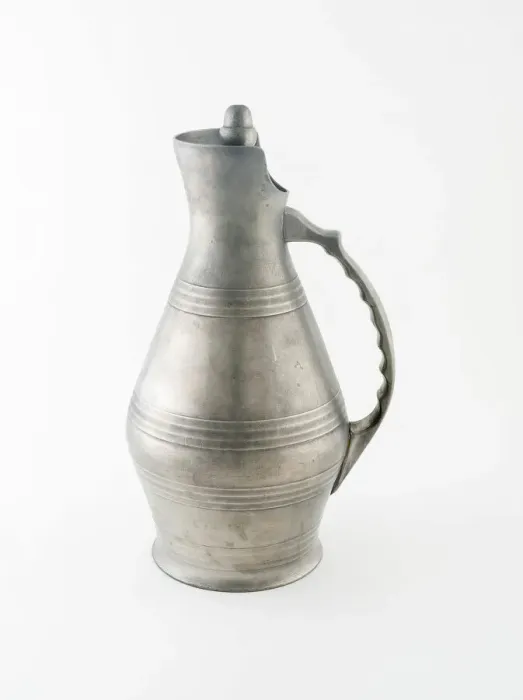Framed Print : Cider Jug with Lid, Paris, 19th century. Creator: Unknown Framed Print : Cider Jug with Lid, Paris, 19th century. Creator: Unknown