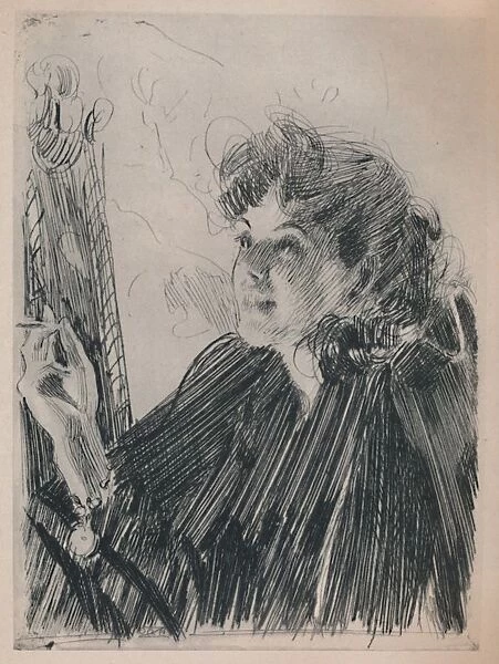 The Cigarette Dance, c. 1890s, (1946). Artist: Anders Leonard Zorn