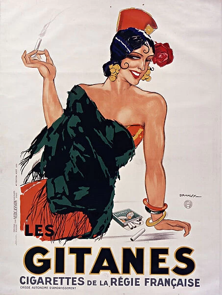 Cigarettes Gitanes, 1931. Creator: Dransy, Jules Isnard (1883-1945)