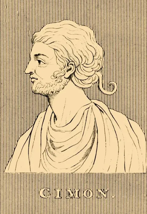 Framed Print : Cimon, (c510-450 BC), 1830. Creator: Unknown Framed Print : Cimon, (c510-450 BC), 1830. Creator: Unknown
