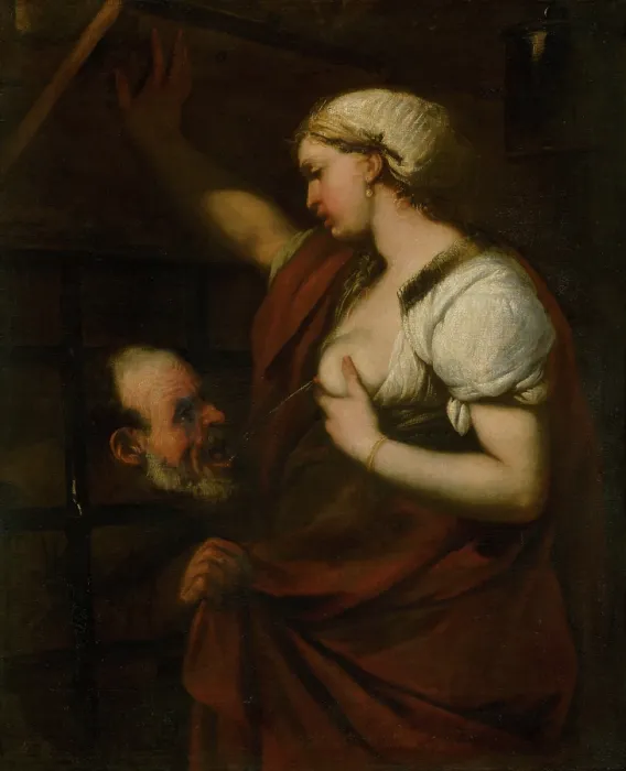 Framed Print : Cimon and Pera. Roman Charity, 1640-1680. Creator: Circle of Luca Giordano Framed Print : Cimon and Pera. Roman Charity, 1640-1680. Creator: Circle of Luca Giordano