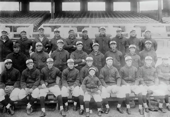 Framed Print : Cincinnati NL team (baseball), 1913. Creator: Bain News Service Framed Print : Cincinnati NL team (baseball), 1913. Creator: Bain News Service