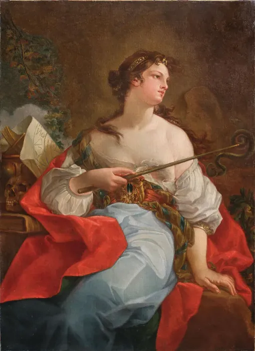 Framed Print : Circe, Mid of 17th cen.. Creator: Giaquinto; Corrado (1703-1766) Framed Print : Circe, Mid of 17th cen.. Creator: Giaquinto; Corrado (1703-1766)