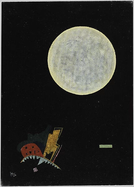 A circle (A), 1928. Creator: Kandinsky, Wassily Vasilyevich (1866-1944)