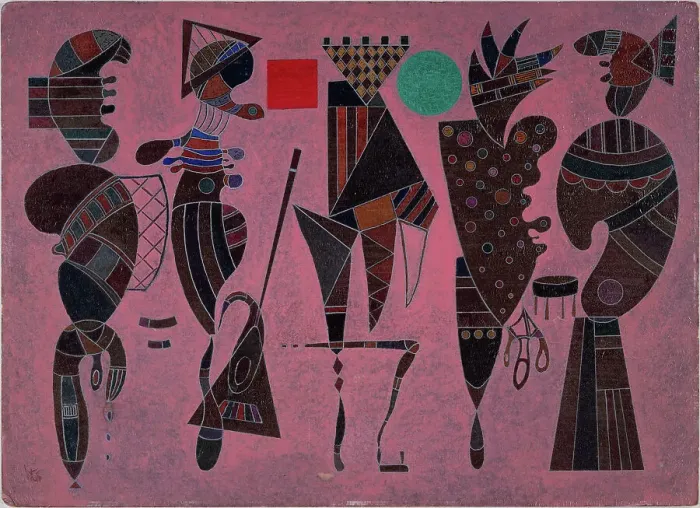 Framed Print : Circle and Square, 1943. Creator: Kandinsky, Wassily Vasilyevich (1866-1944) Framed Print : Circle and Square, 1943. Creator: Kandinsky, Wassily Vasilyevich (1866-1944)