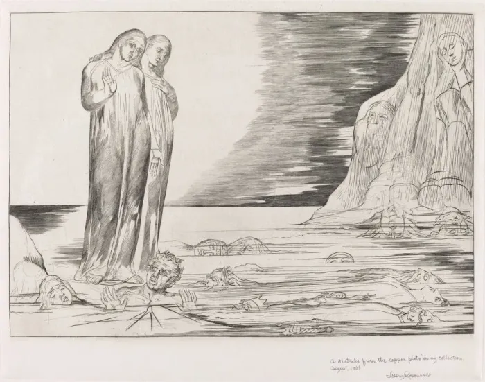 Framed Print : The Circle of the Traitors; Dantes Foot Striking Bocca degli Abbate, 1827 Framed Print : The Circle of the Traitors; Dantes Foot Striking Bocca degli Abbate, 1827