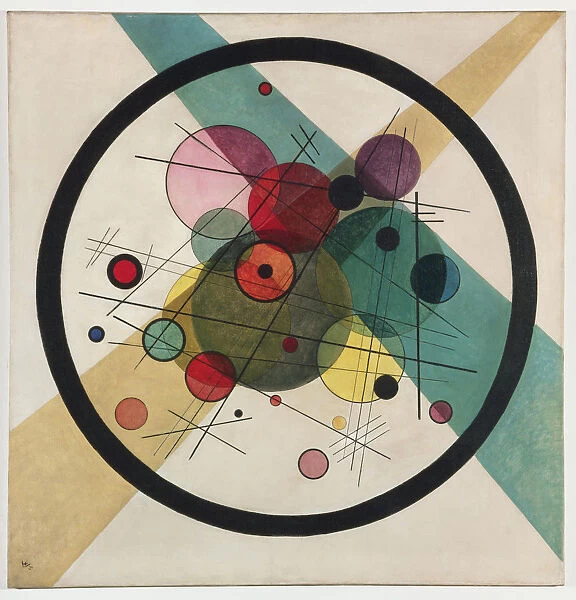 Circles in a Circle, 1923. Creator: Kandinsky, Wassily Vasilyevich (1866-1944)