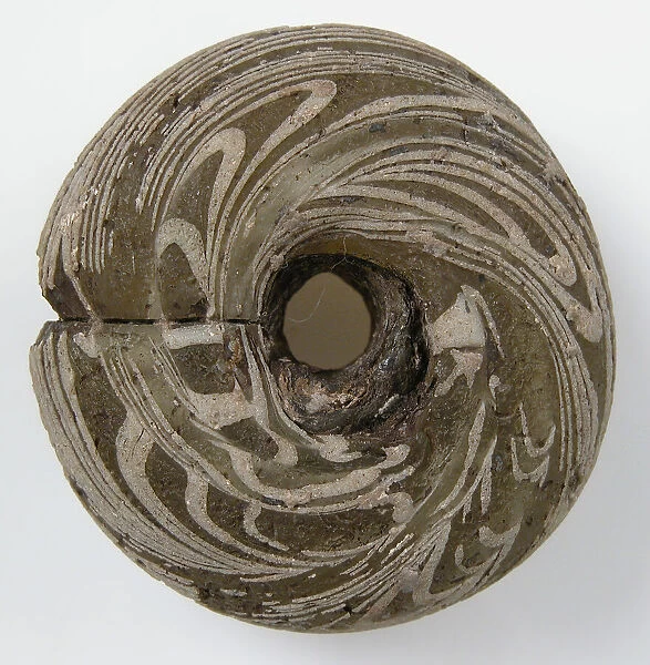 Circular Bead, Frankish, 500-600. Creator: Unknown