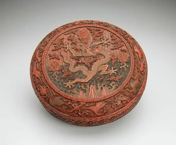 Framed Print : Circular box, 1525-1575. Creator: Unknown Framed Print : Circular box, 1525-1575. Creator: Unknown